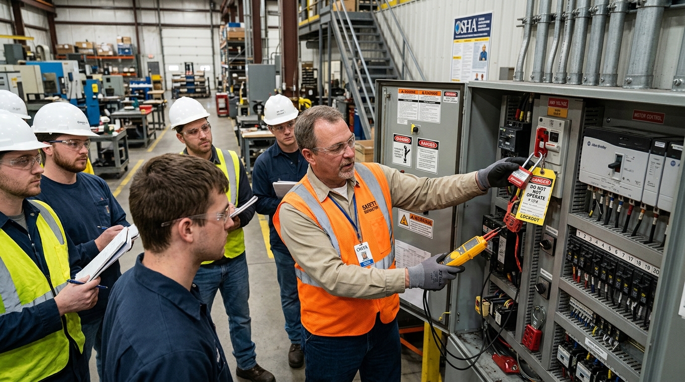 Electrical Safety & Lockout Tagout Training